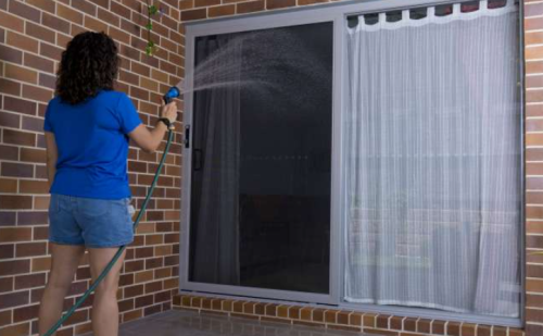 Cleaning security screens in Hervey Bay